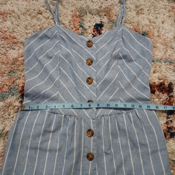 Ci Sono Linen Jumpsuit • Lightweight • Size L • NWOT - Picture 6 of 11